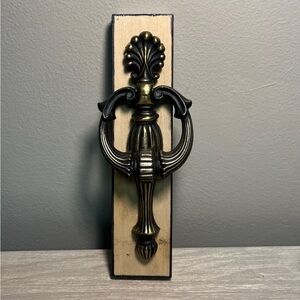 2 Ornate Drop ring drawer pulls / cabinet handles